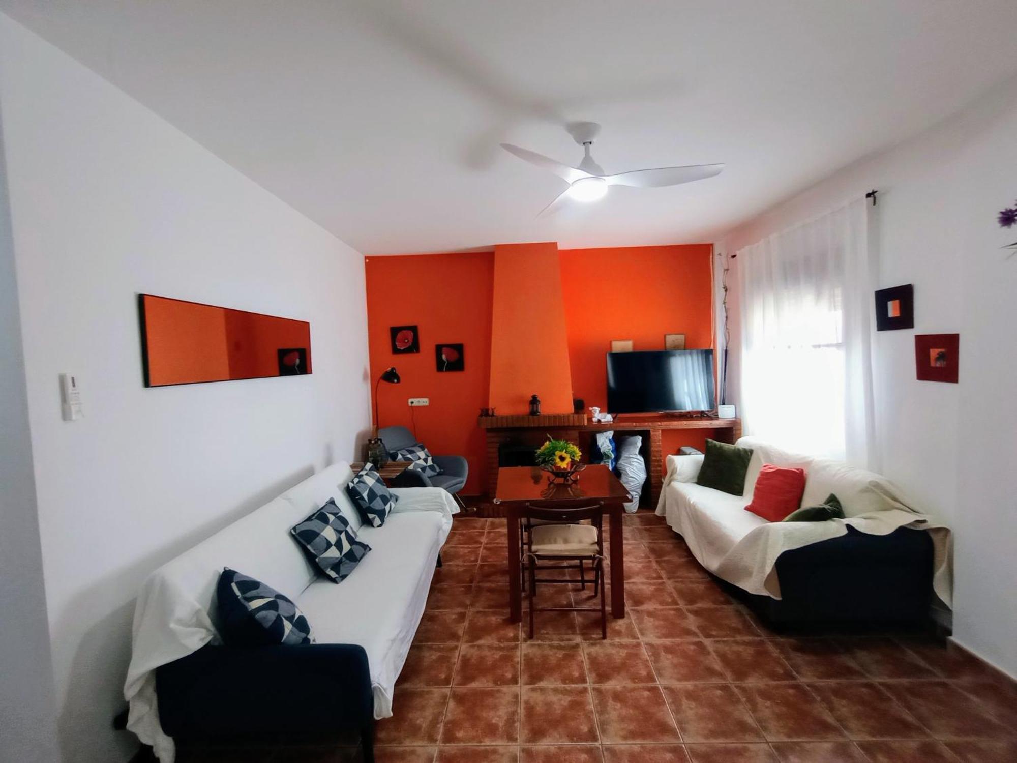 Casa Rural Agua De Azahar Chimenea Захара де ла Сиера Екстериор снимка